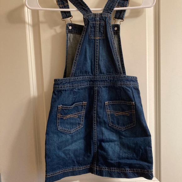 Gap Kids Denim/Jean Overall Dress, size small - Picture 5 of 6